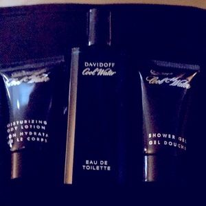 NWOB Cool Water 3 piece set includes Eau de Toilette Spray